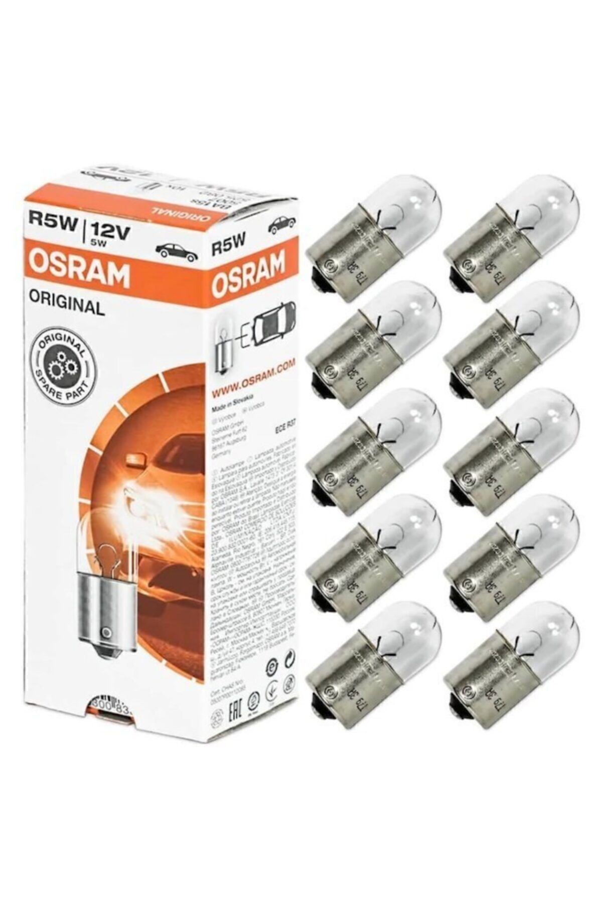 Osram 5007 R5w 67 Park Ampul 12v 5w 10 Adet