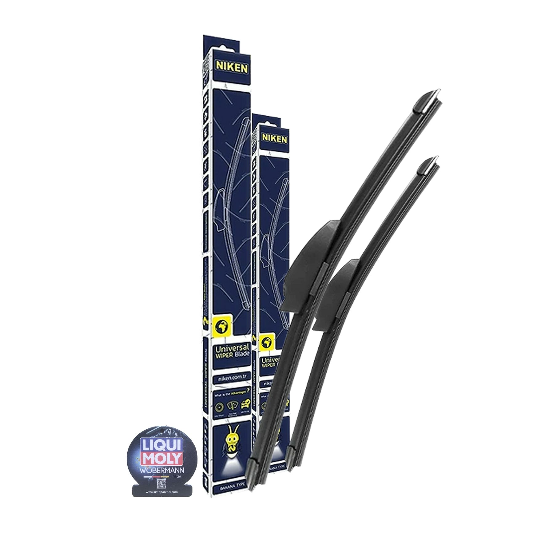 Wöbermann + Niken Mitsubishi L 200 Muz Silecek Takımı 2006-2014