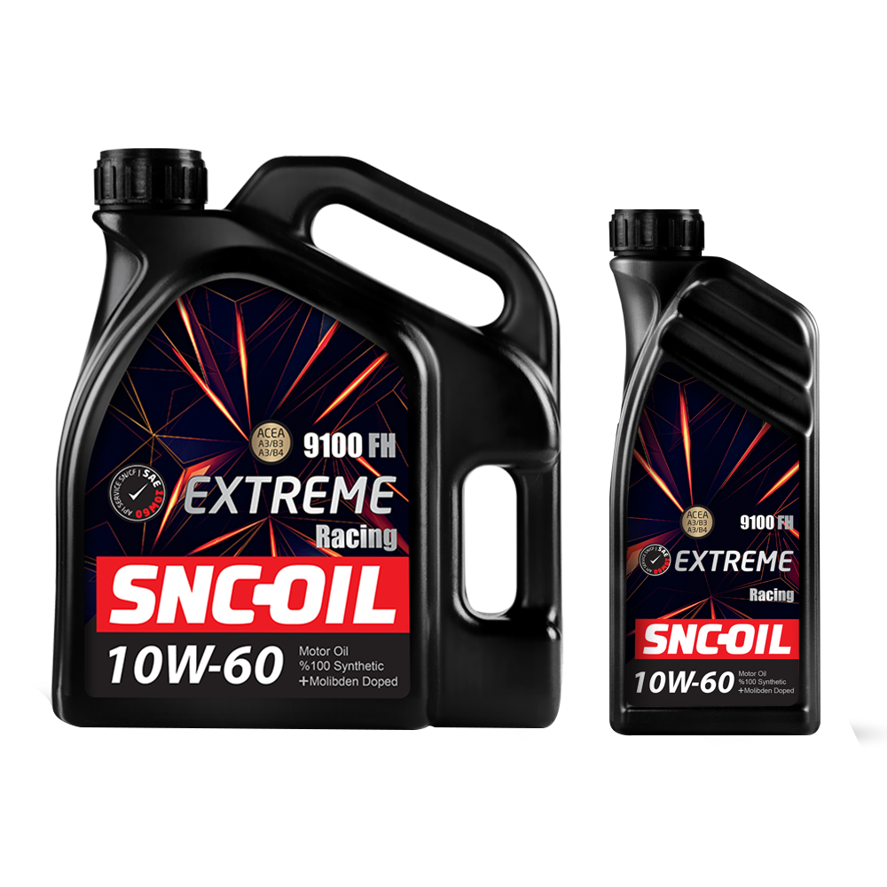 SNC OIL 9100 FH Extreme Racing 10W-60 4+1 Litre
