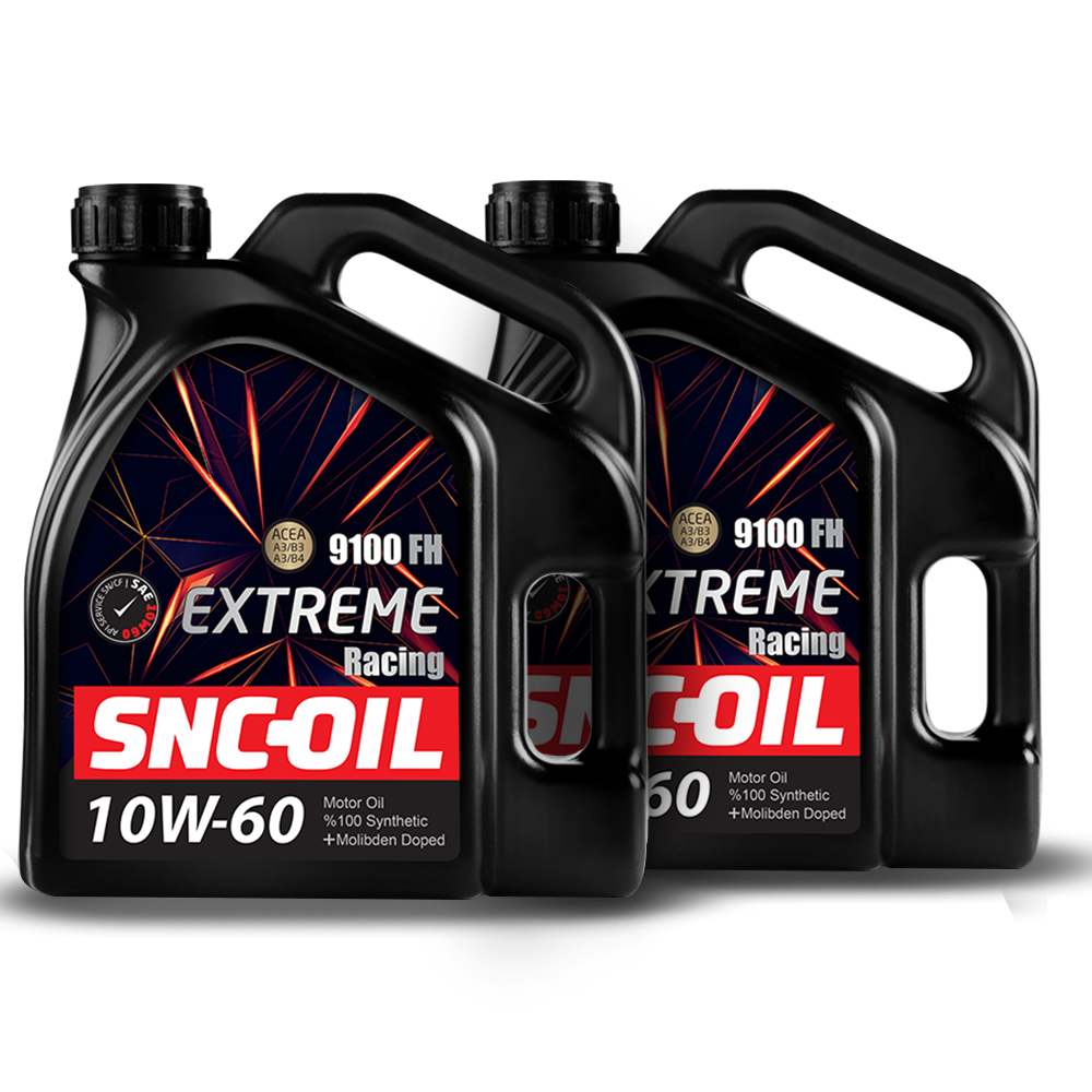 SNC OIL 9100 FH Extreme Racing 10W-60 4+4 Litre