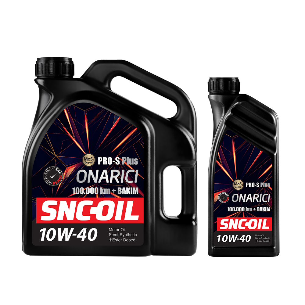 Snc Oil 100.000 Km + Bakım Pro-S Plus Onarıcı 10W-40 Motor Yağı 4+1 Litre