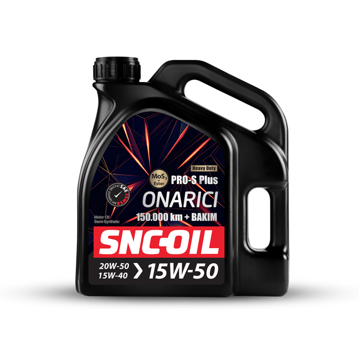 Snc Oil 150.000 Km + Bakım Pro-S Plus Onarıcı Heavy Duty 15W-50 Motor Yağı 4 Litre
