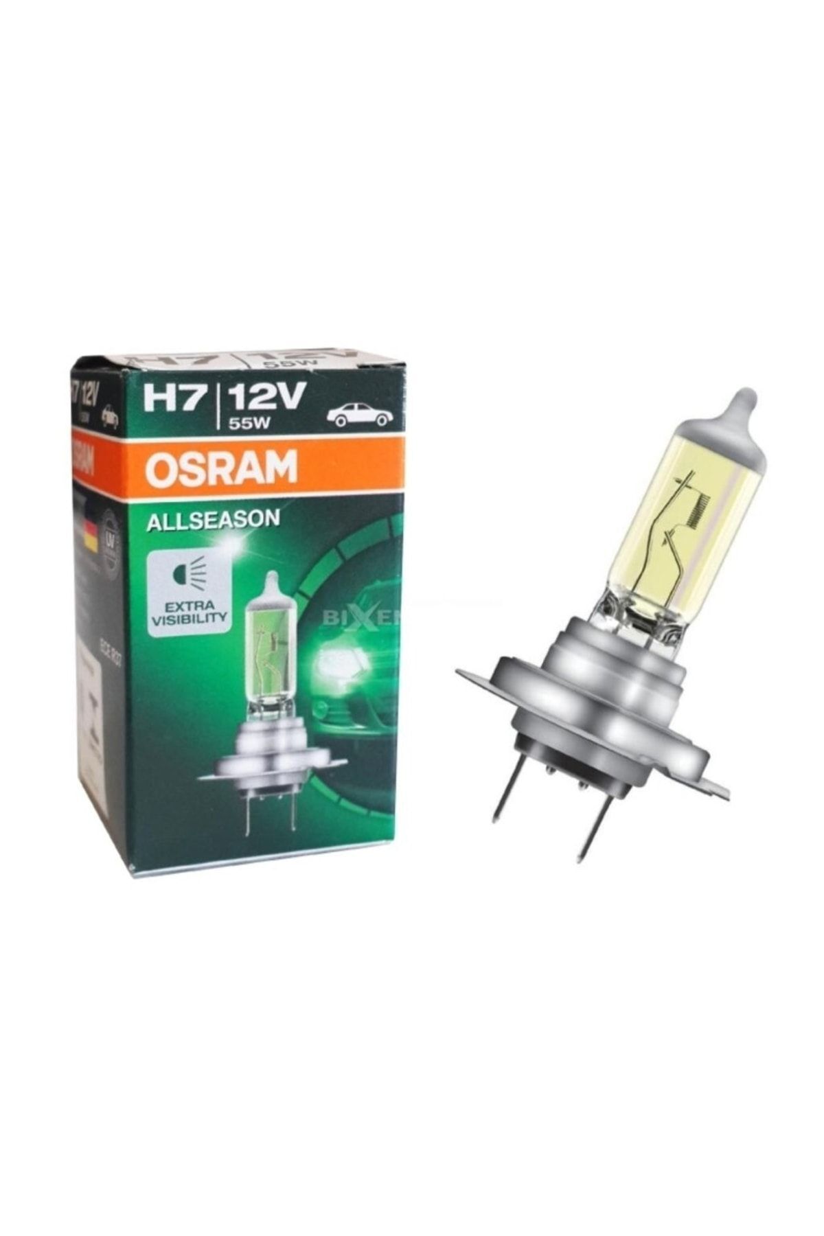 Osram H7 Allseason Kolormatik Far Ampulü 12v 55w (1 ADET)(YASAL HALOJEN)