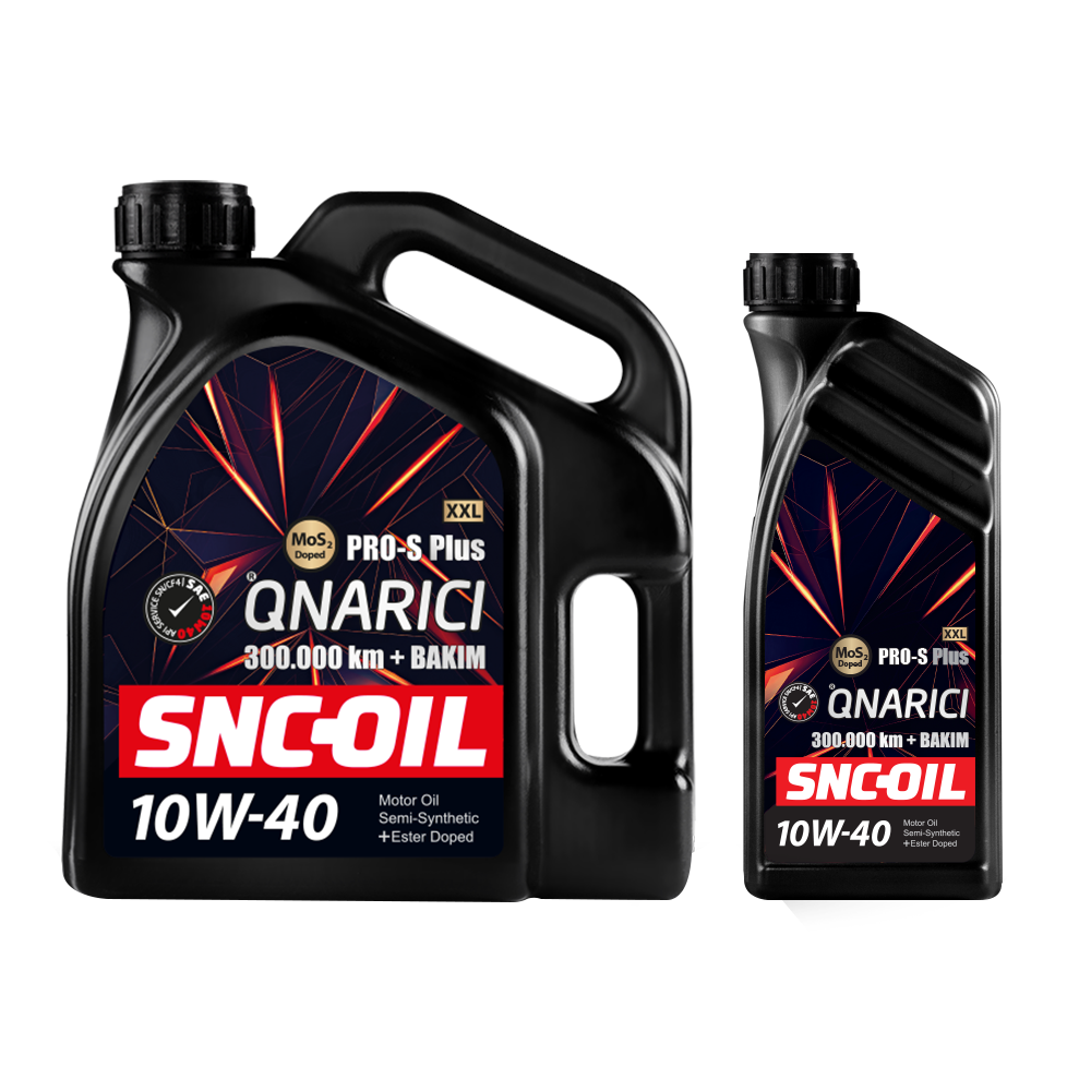 Snc Oil 300.000 Km + Bakım Pro-S Plus XXL Onarıcı 10W-40 Motor Yağı 4+1 Litre