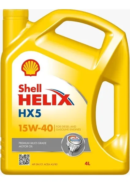 Shell Helix HX5 15W-40 Motor Yağı 4 L