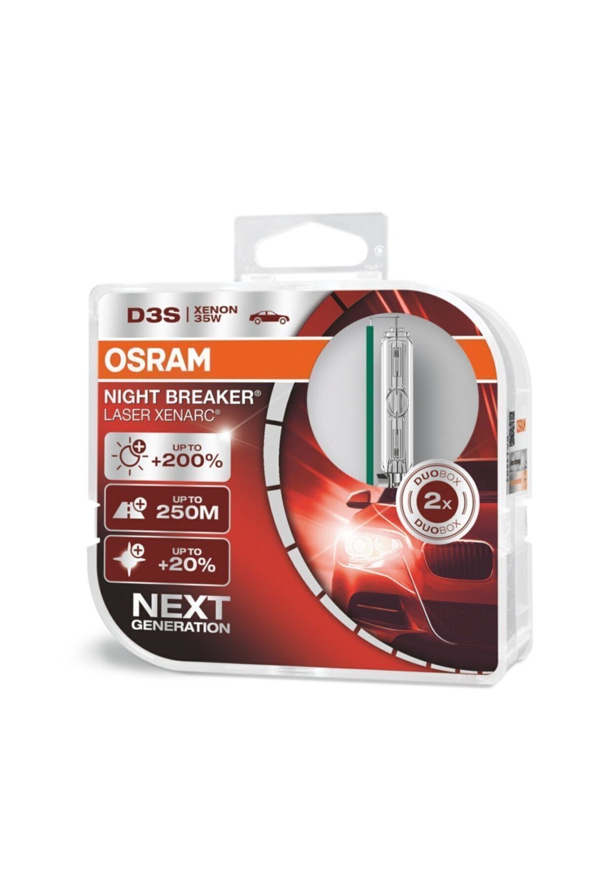 Osram Next Generation D3s Night Breaker Laser Xenarc Xenon Ampul Seti +%200 12v 35w