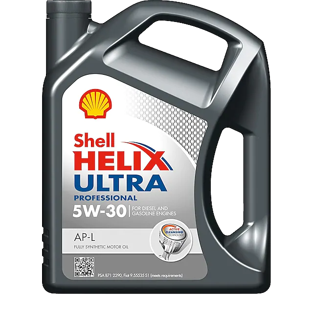 Shell Helix Ultra AP-L 5W-30 Dpf Tam Sentetik Motor Yağı 5 L