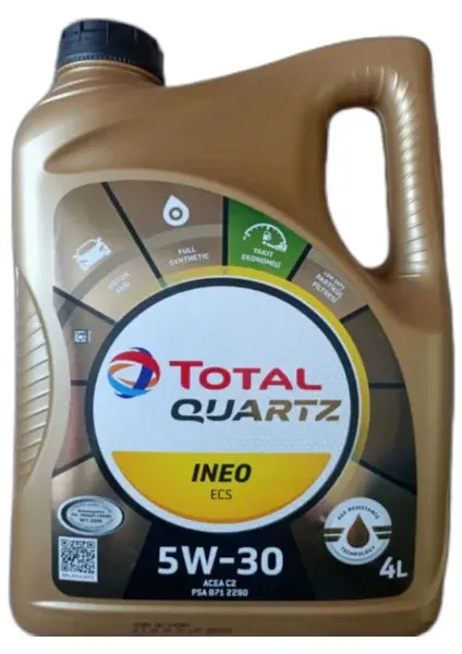 Total Quartz Ineo Ecs 5W- 30 Sentetik Motor Yağı 4 L