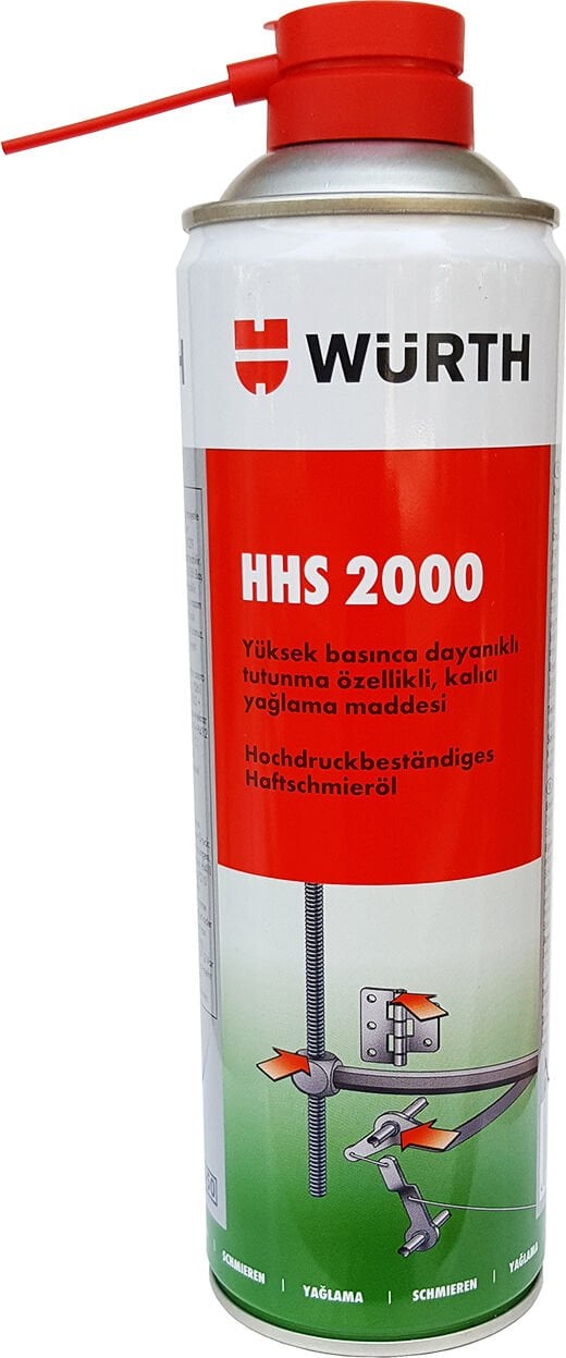 Würth Hhs 2000 Zincir Yağlama Spreyi 500 ML