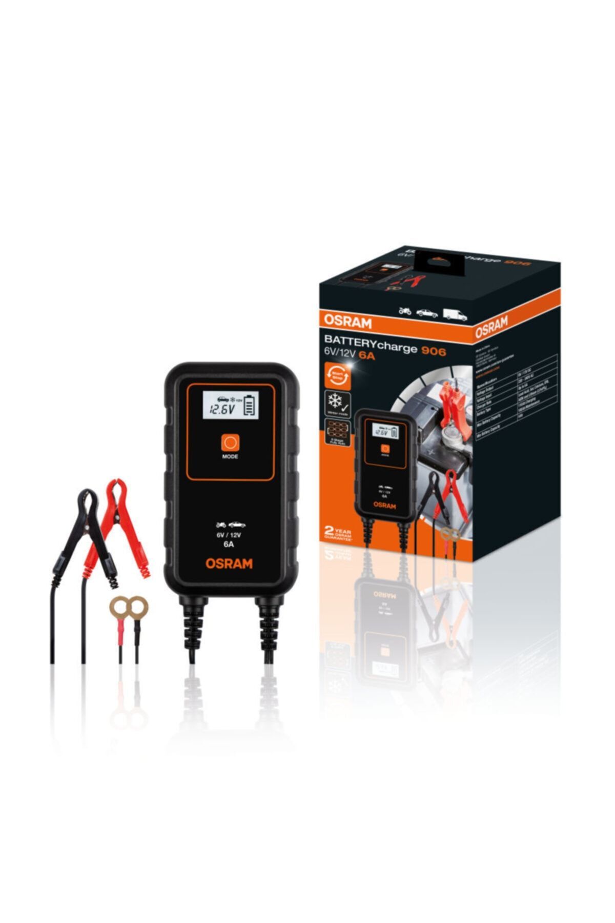 Osram Batterycharge 906 Akü Şarj Cihazı Oebcs906