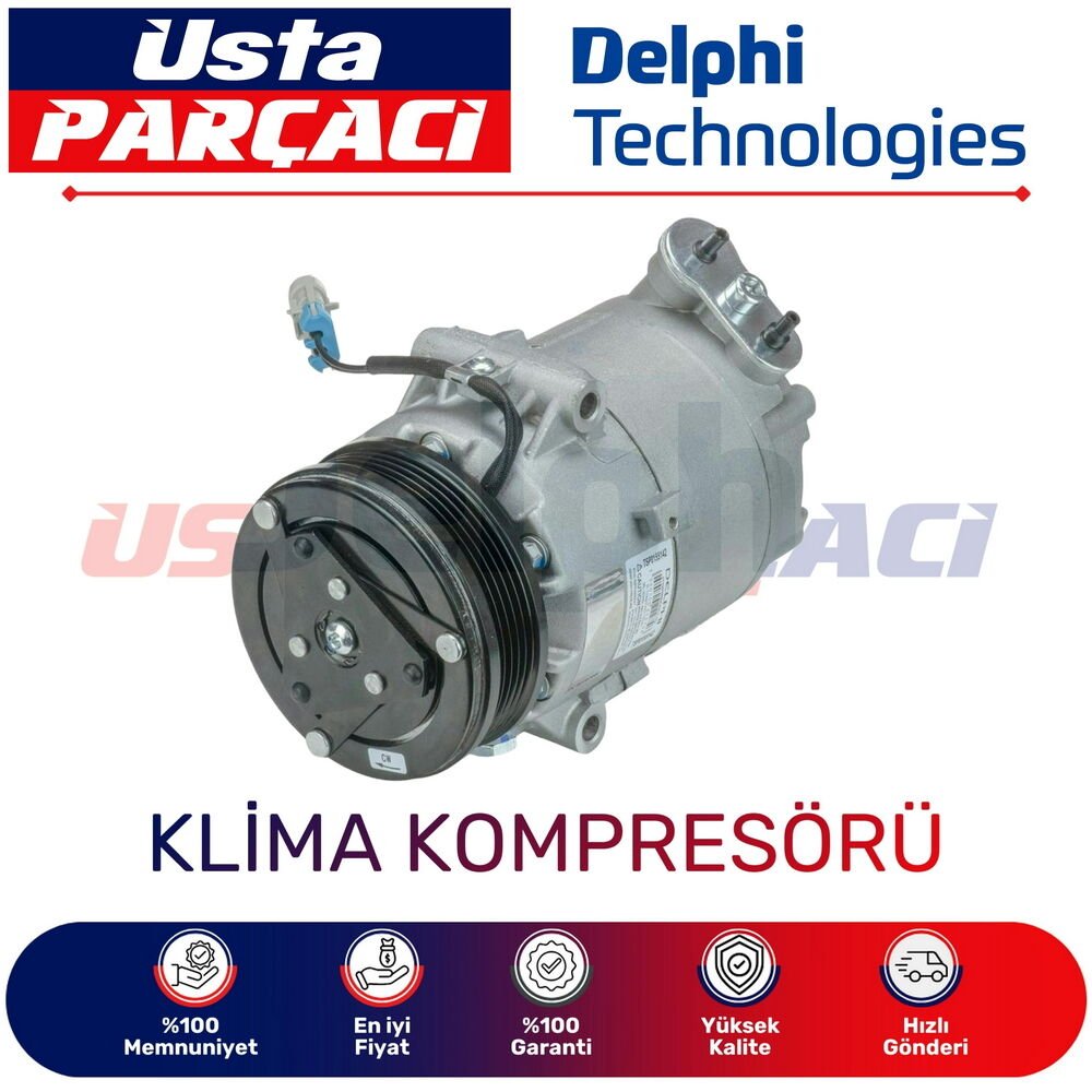 Delphi Opel Corsa C 2000-2012 Klima Kompresörü