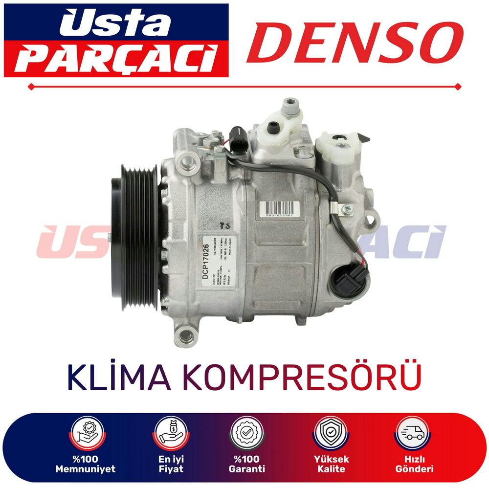 Denso Mercedes C Serisi W203 CL203 S203 2000-2008 Klima Kompresörü