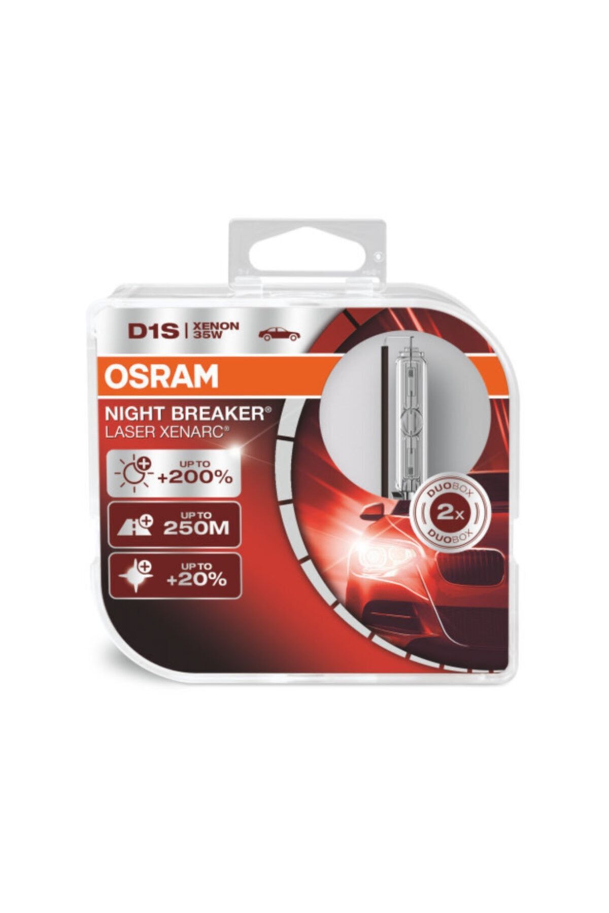 Osram D1s Night Breaker Laser Xenon Ampül %200 Parlak Işık 2 Adet