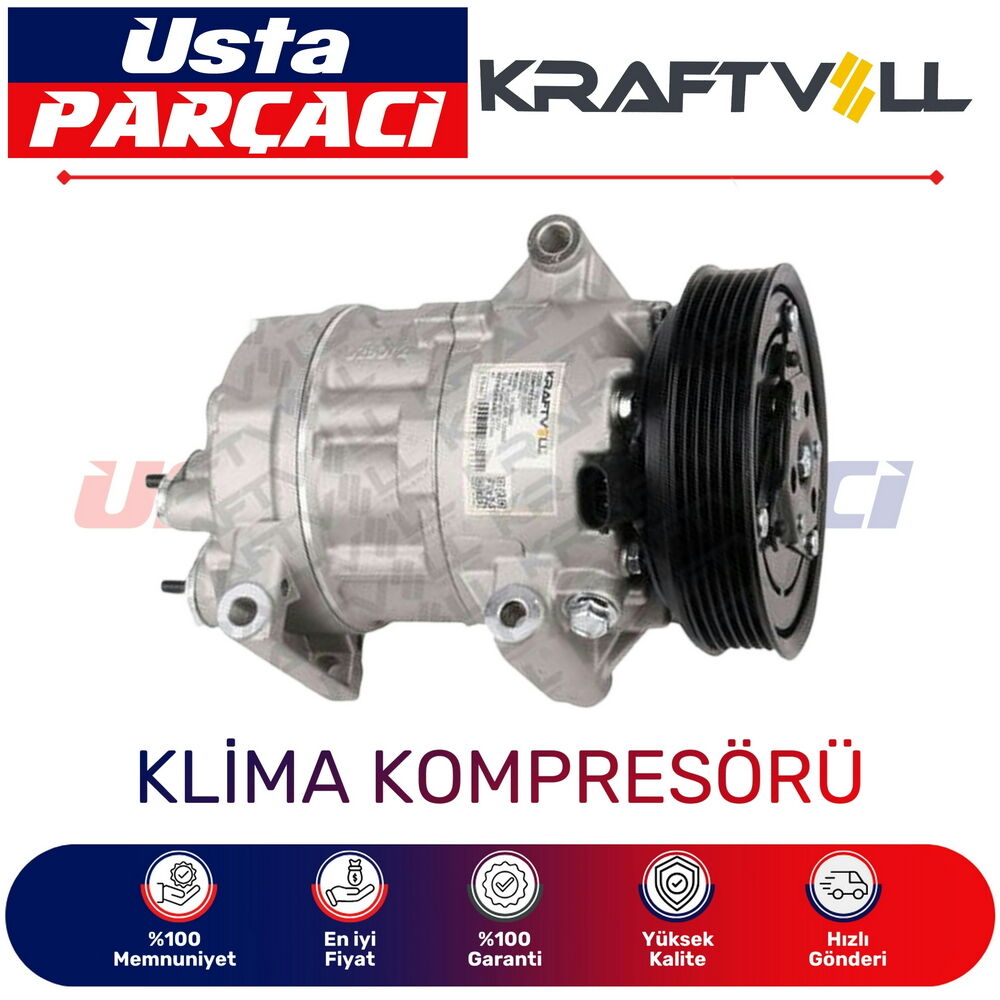 Kraftvoll Renault Grand Scenic 2004-2009 Klima Kompresörü