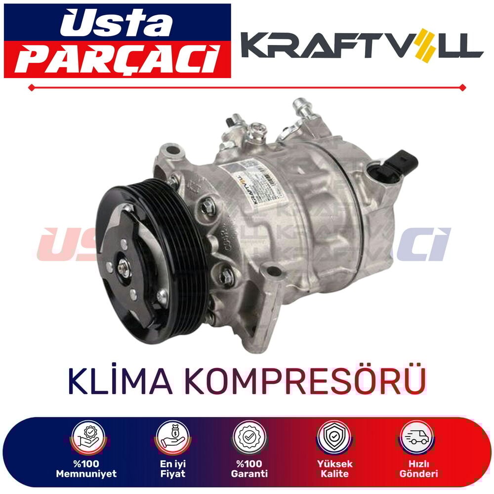 Kraftvoll VW Beetle 2011-2019 Klima Kompresörü