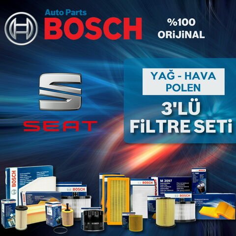 Bosch Seat Leon 1.2 Tsi Filtre Bakım Seti 2013-2017 3NP CJZ-CYV