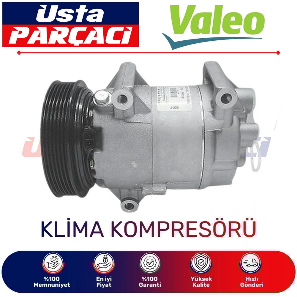Valeo Renault Megane 1999-2003 Klima Kompresörü