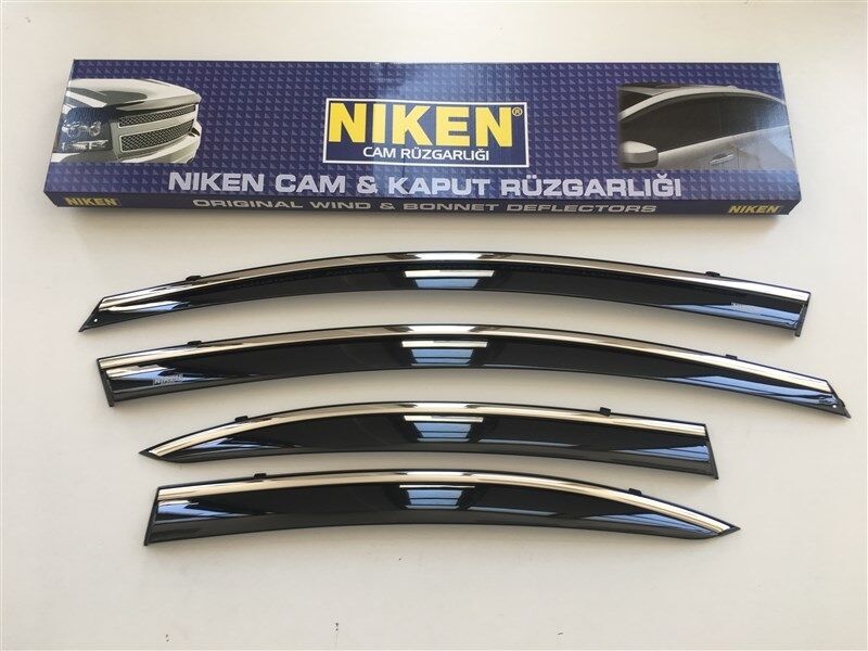 Niken Honda Civic Fd6 Kromlu Cam Rüzgarlığı 2007-2012 Arası Uyumlu