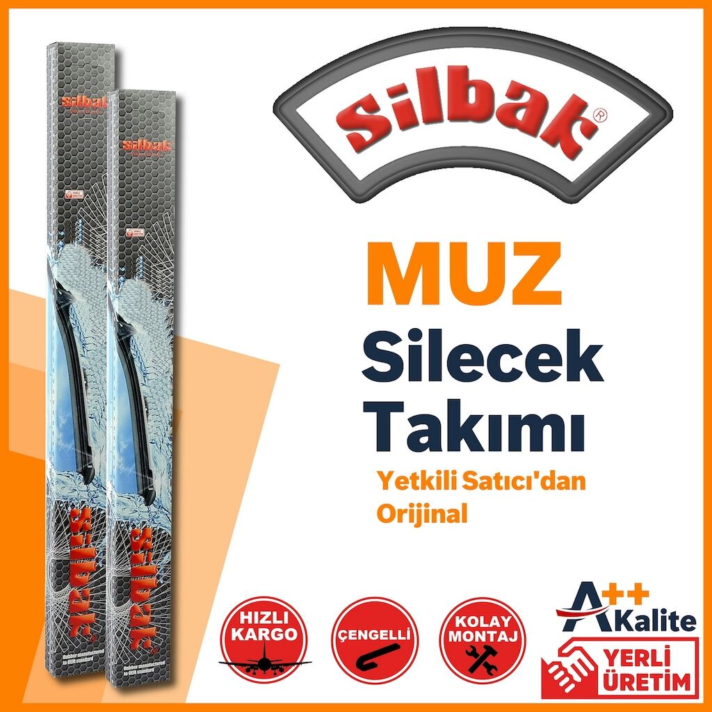 Silbak Alfa Romeo 145 1994-1996 Muz Silecek Takımı
