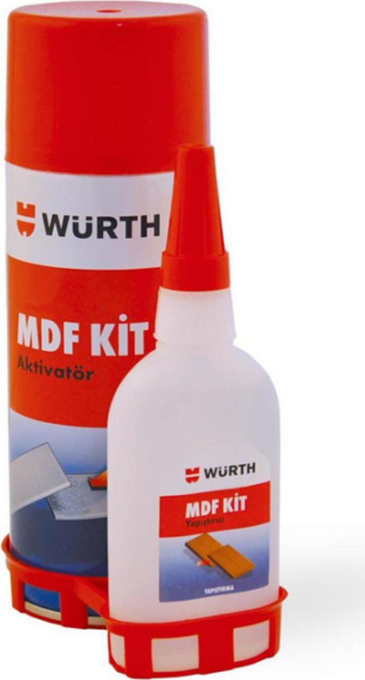 Würth Mdf Kit Aktivatör Hızlı Yapıştırıcı 100 ml + 500 ml