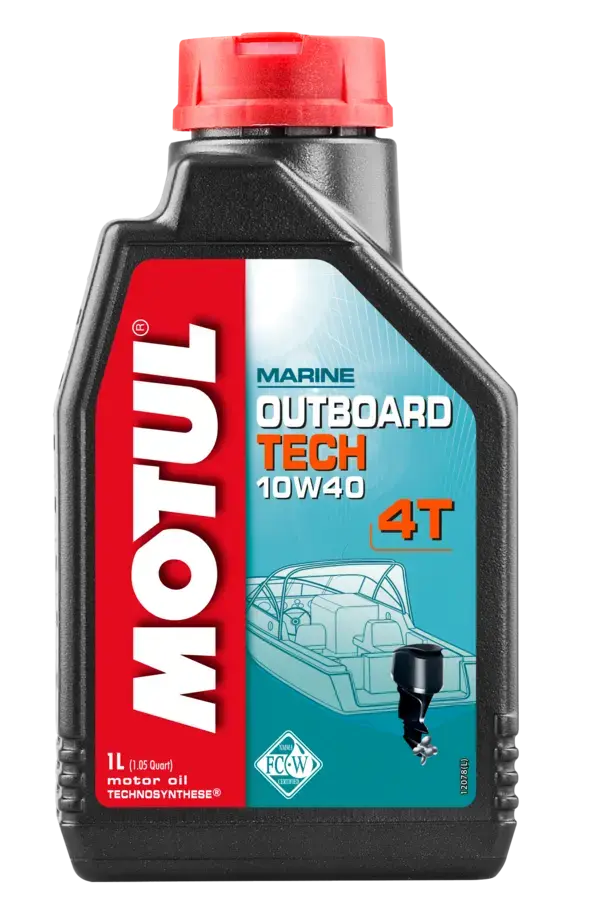 Motul Outboard Tech 10W-40 4T 4 Zamanlı Deniz Motoru Yağı 1 Litre