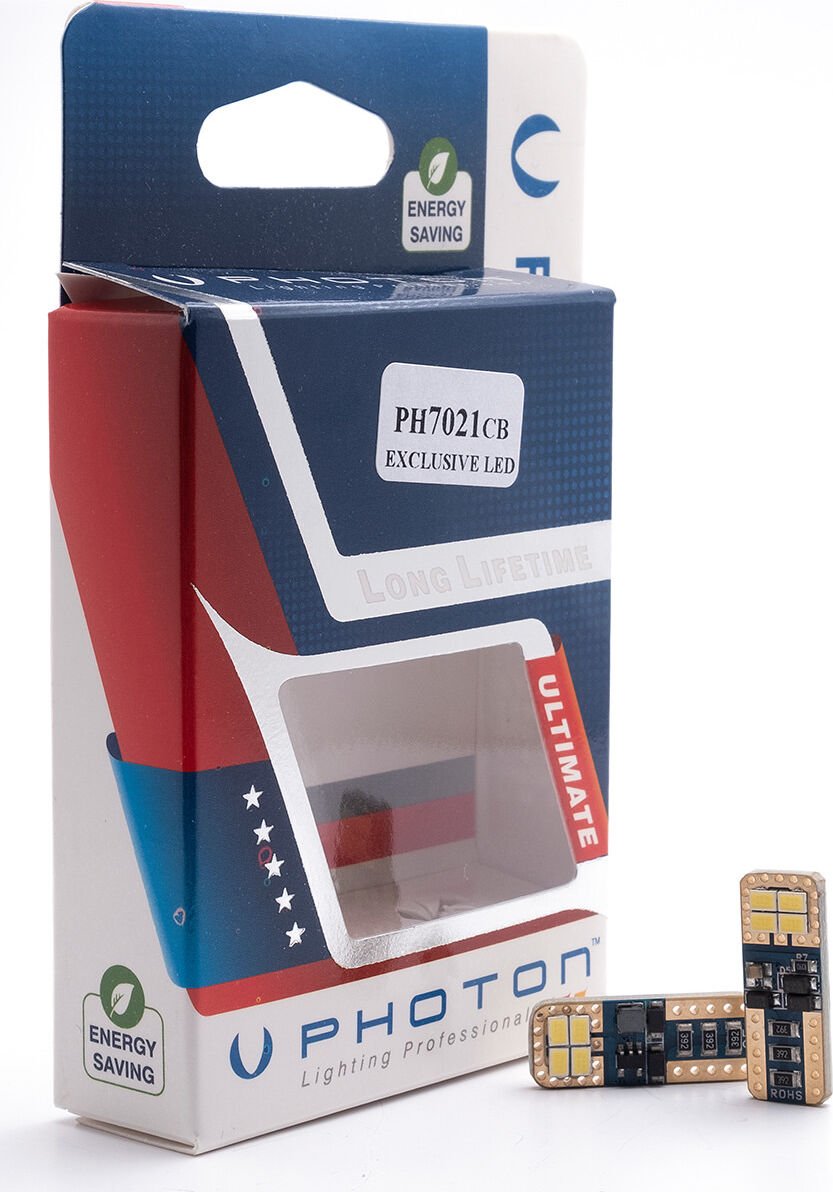 Photon W5W T10 Ph7021 Can-Bus Özel Plaka Led