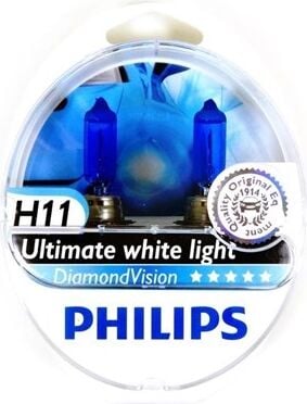 Philips H11 Diamond Vision Ultra Beyaz Işık 5000K