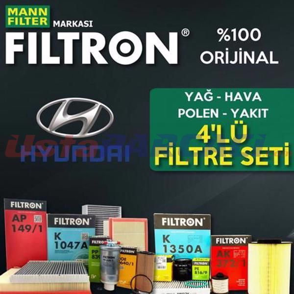 Filtron Hyundai Getz 1.5 Crdi Filtre Bakım Seti 2006-2011 4NP