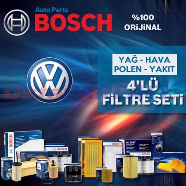 Bosch VW Jetta 1.4 Tsi Filtre Bakım Seti 2015-2018 4NP CZC-CZD