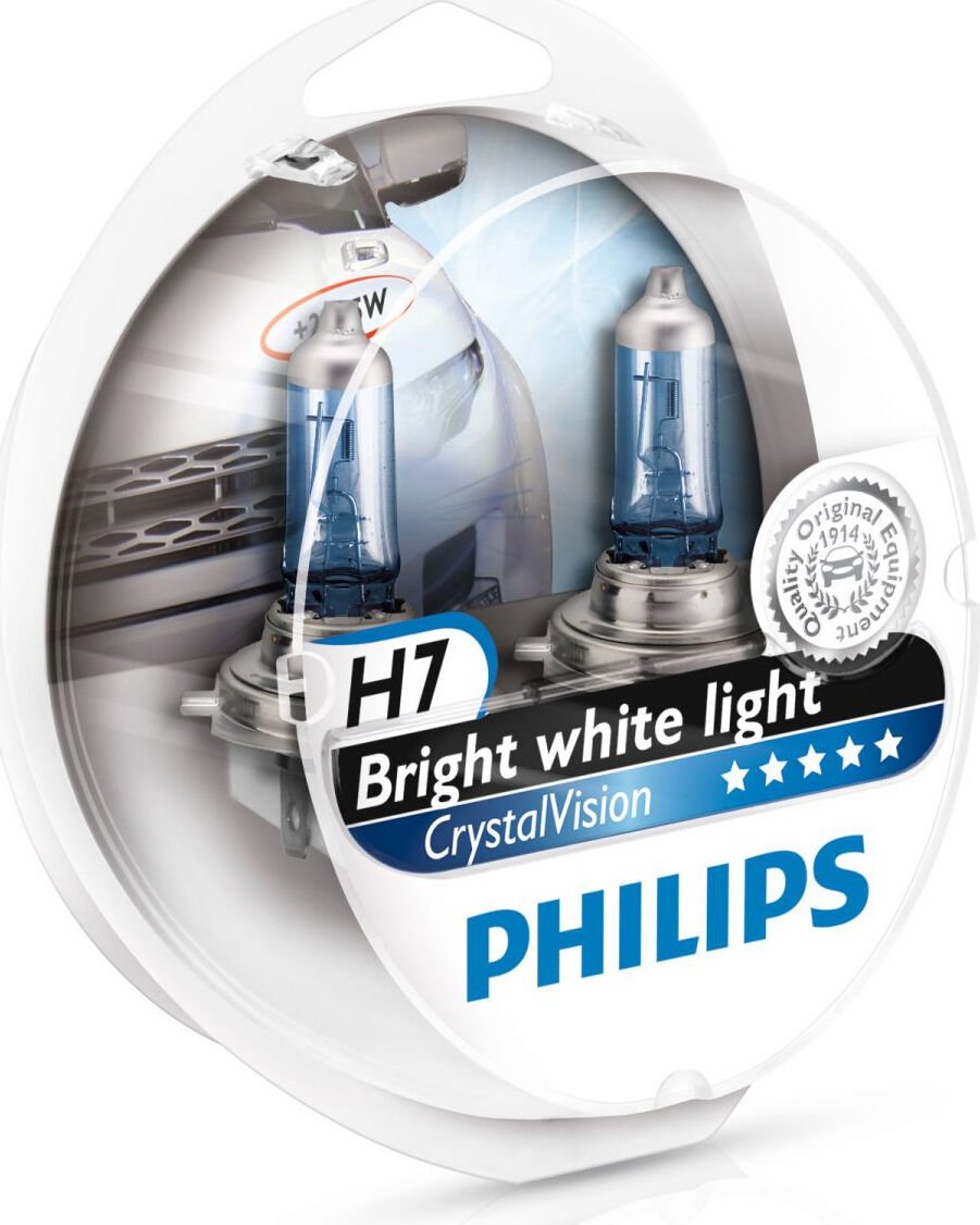Philips H7 Model Crystal Vision Far Ampül Seti 422914