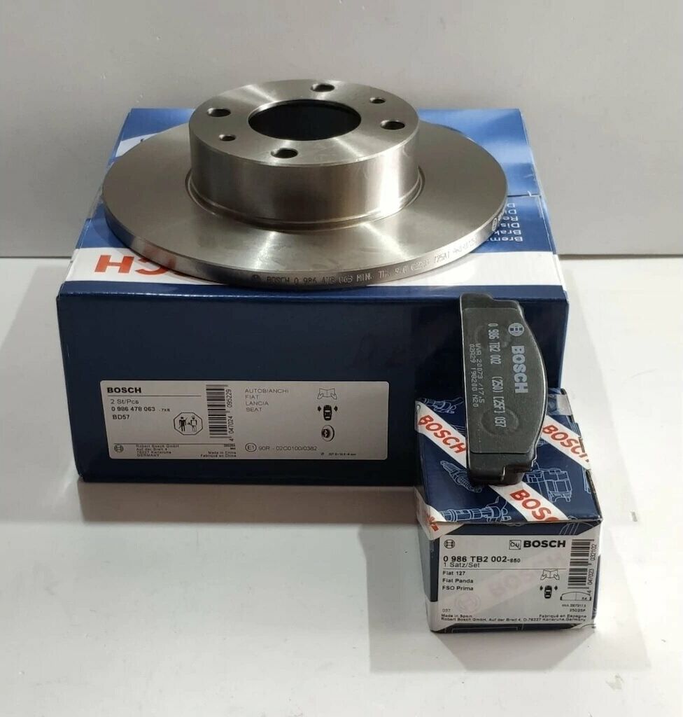 Bosch Ön Fren Disk+Balata Set Tofaş Doğan Kartal Şahin 2000 Model Öncesi