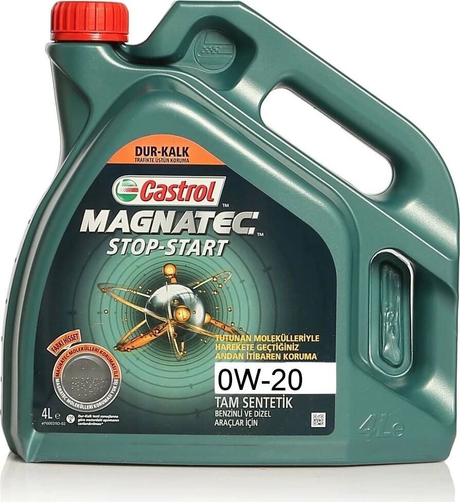 Castrol Magnatec Stop-Start 0W-20 4 Litre Motor Yağı