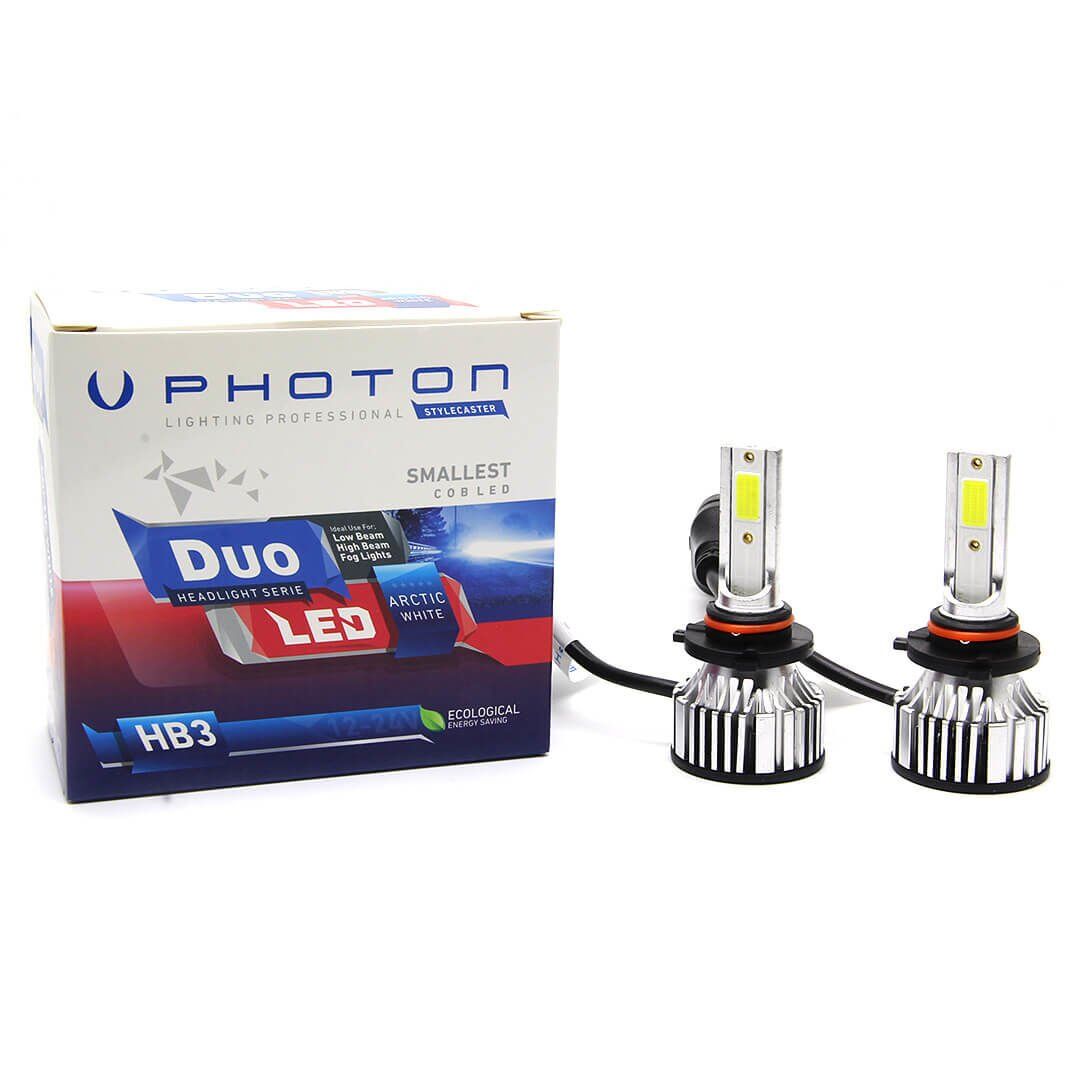 Photon Duo HB4 9006 Şimşek Etkili Led Xenon DU3916