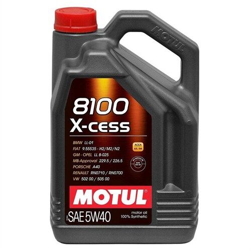 Motul 8100 X-Cess 5W-40 4 Litre Motor Yağı