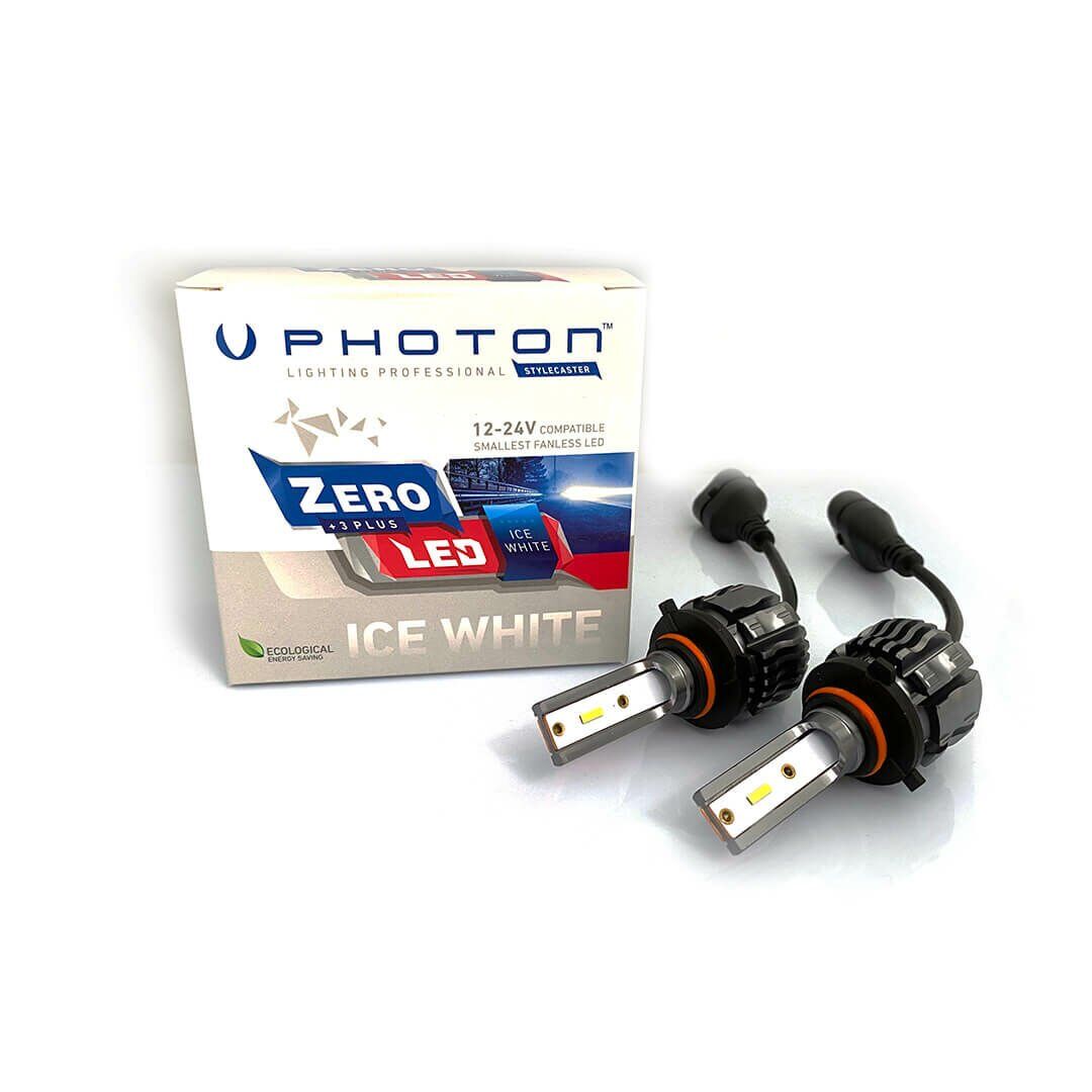 Photon Zero HB3 9005 / HB4 9006 +3 Plus Fansız 12V/24V Şimşek Etkili Led Xenon ZR3725