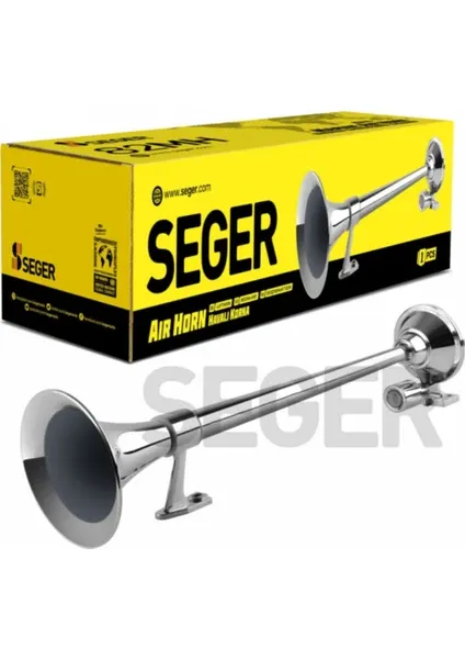 Seger Marin Korna 12V Tır Kamyon Gemi Vapur Tren Havalı Korna