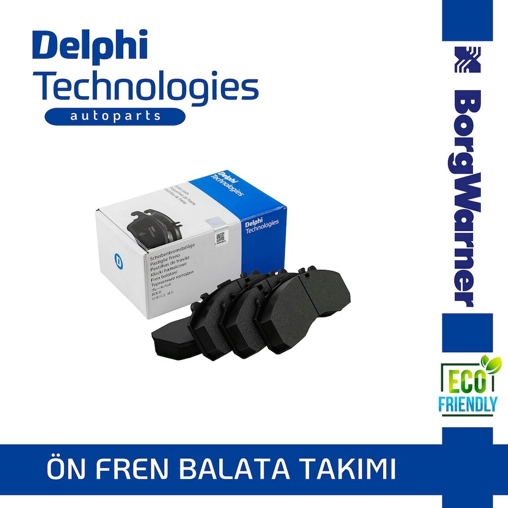 Delphi Ford Kuga 2014-2019 Ön Fren Balata Takımı