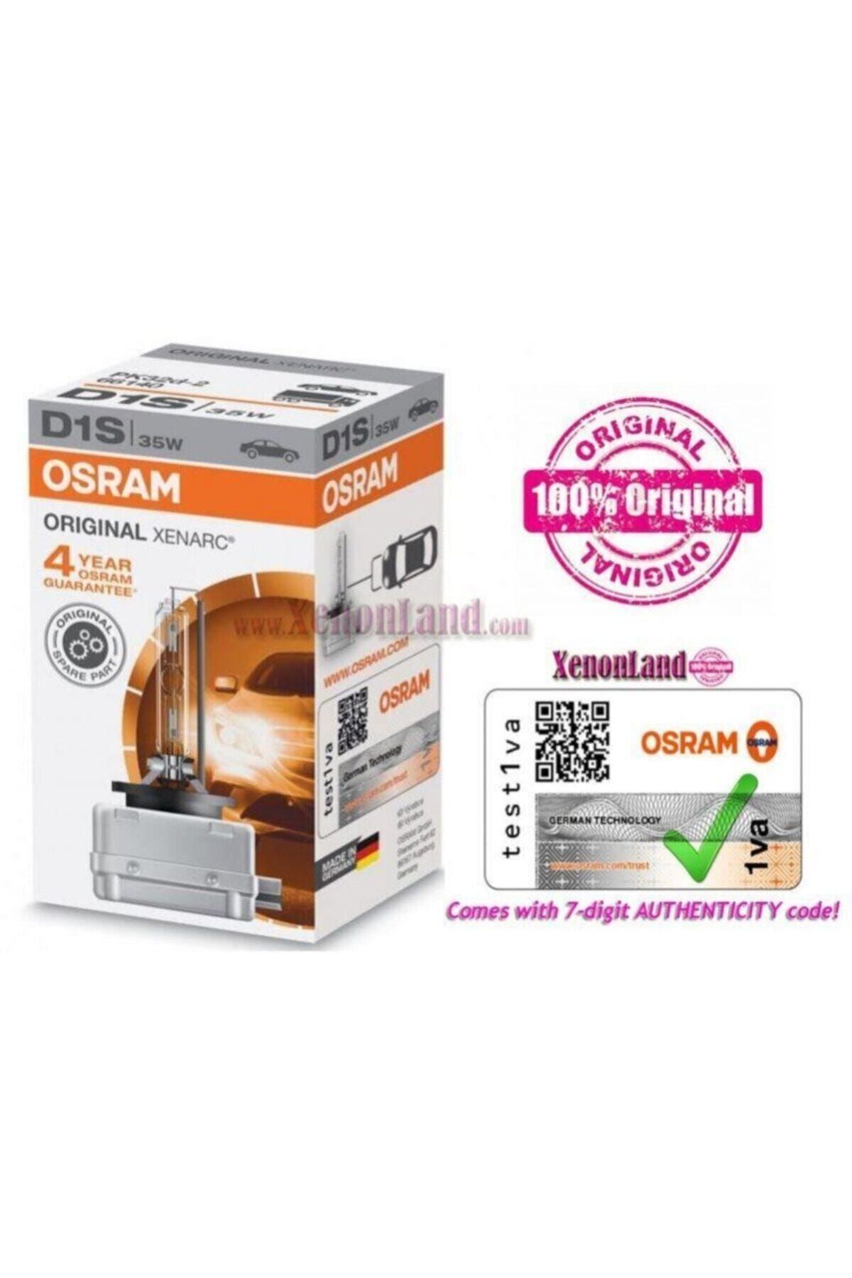 Osram D1s Xenon Far Ampulu Xenarc 66140 Orjinal