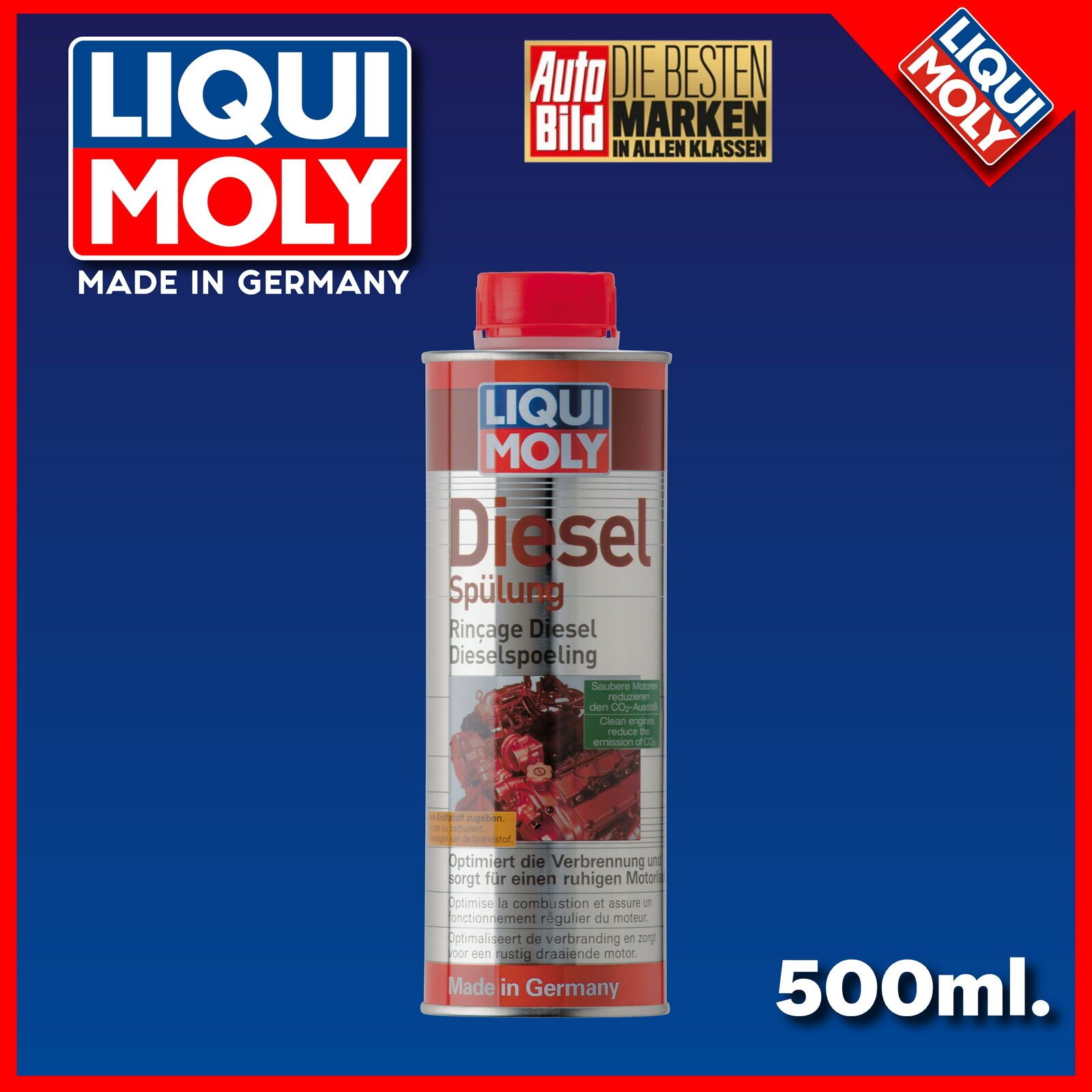 Liqui Moly Diesel Spülung Dizel Enjektör Temizleme Yakıt Katkısı 500ml. 5170