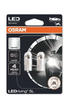 Osram T10 Led W5w Park Ampulü 12v 2825dwp (2’Lİ PAKET)