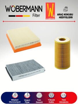 Wöbermann Opel Astra G 1.7 Dti Filtre Bakım Seti 2001-2005 3KP