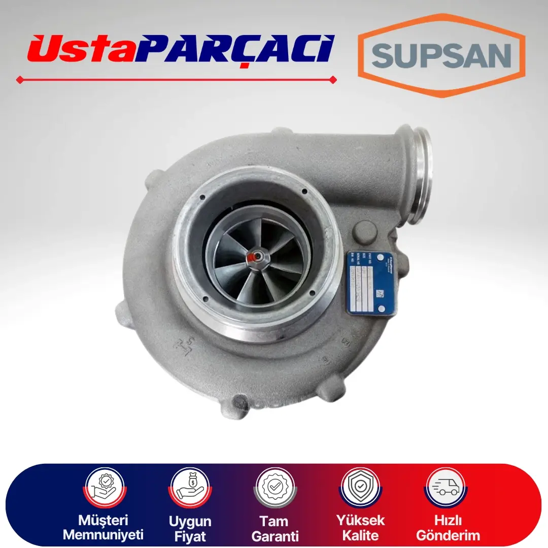 Ustaparçacı Man Tga 10.5L  2000-2012 Turbo 51091017025-51091007925