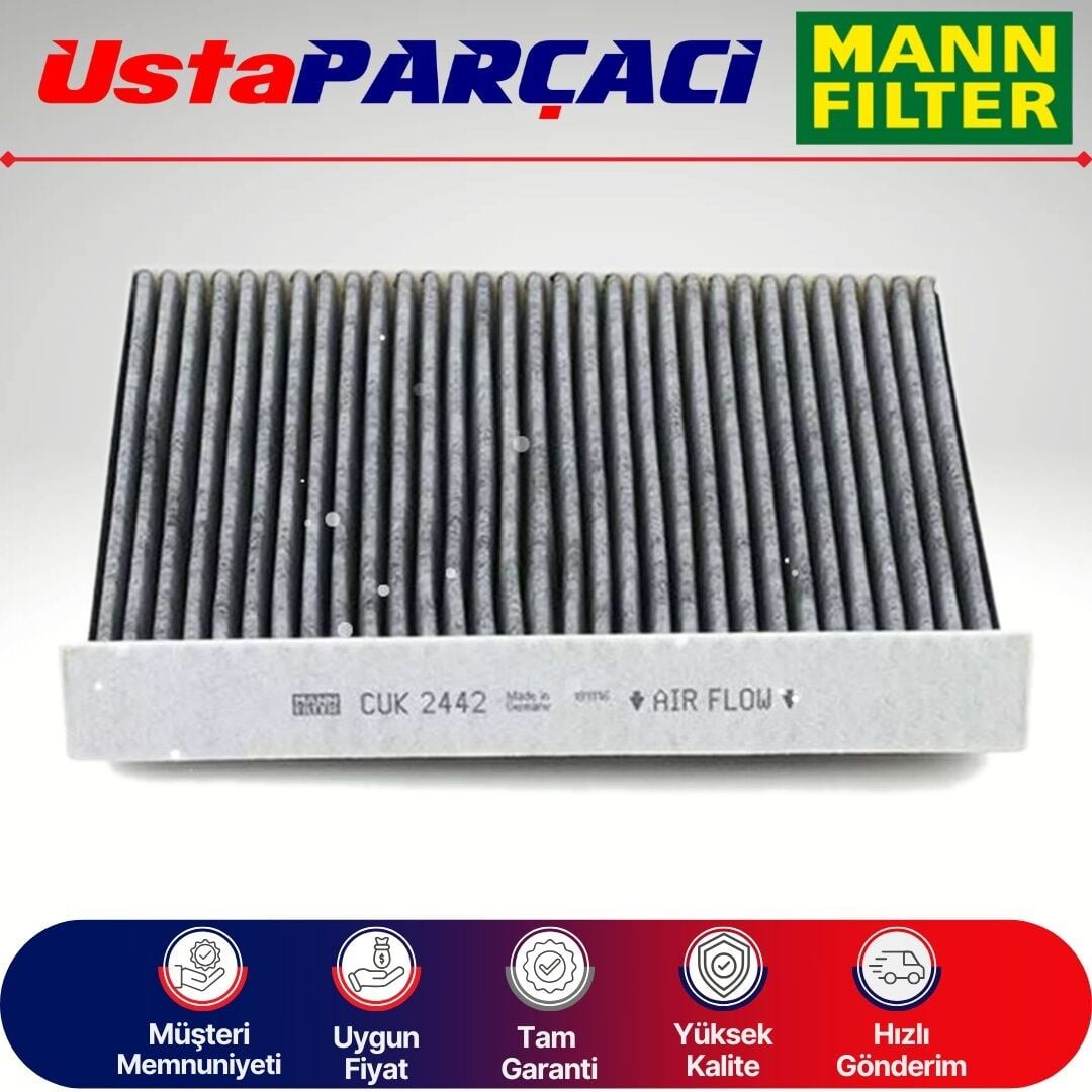 Mann-Filter Chevrolet Trax Karbonlu Polen Filtresi 2013-2014 CUK2442 1808246