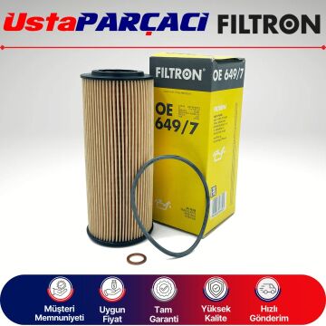 Filtron BMW 1 Serisi E87 1.20D M47 Dizel Yağ Filtresi 2005-2007 OE649/7 11427787697