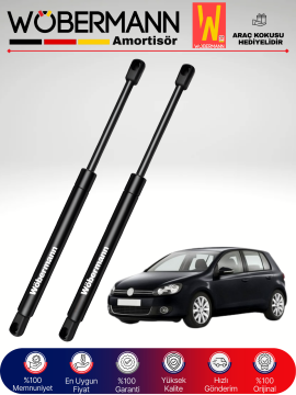 Wöbermann VW Golf VI 6 Bagaj Amortisörü Takım Sağ-Sol 2009-2013