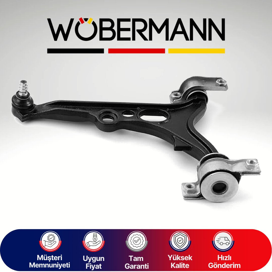 Wöbermann Fiat Marea 1996-> Bravo 1995-1998 Tempra 1991-> Alfa Romeo 145-146-155 Lancia Delta 2 1996-> Salıncak Alt Komple Sol 46456049