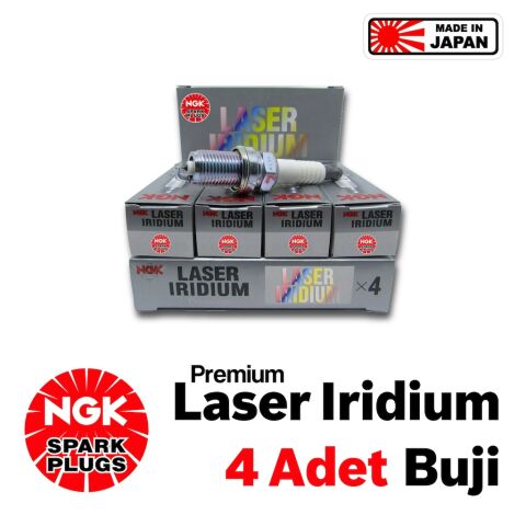 Audi A3 2.0 FSI 2004-2015 NGK İridyum Buji Takımı