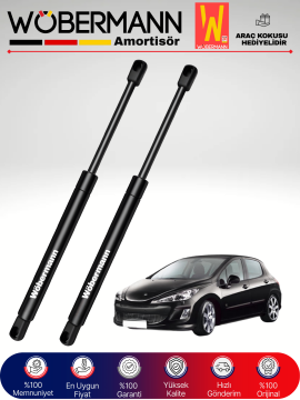 Wöbermann Peugeot 308 Bagaj Amortisörü Takım Sağ-Sol 2008-2014