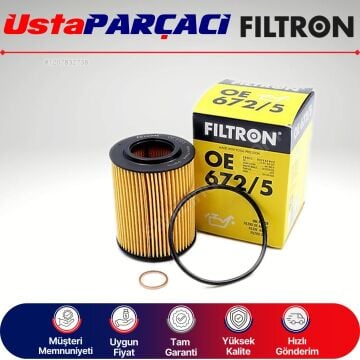 Filtron BMW 1 Serisi F20 1.20i Benzinli Yağ Filtresi 2015-2016 OE672/5 11427611969