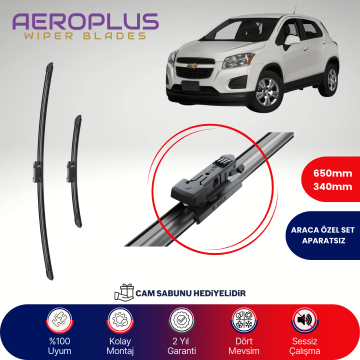 Aeroplus Chevrolet Trax 2013-2018 Muz Silecek Takımı